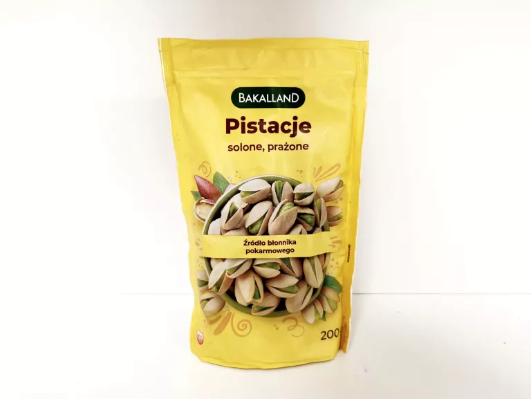 BAKALLAND PISTACJE PRAŻONE 200G