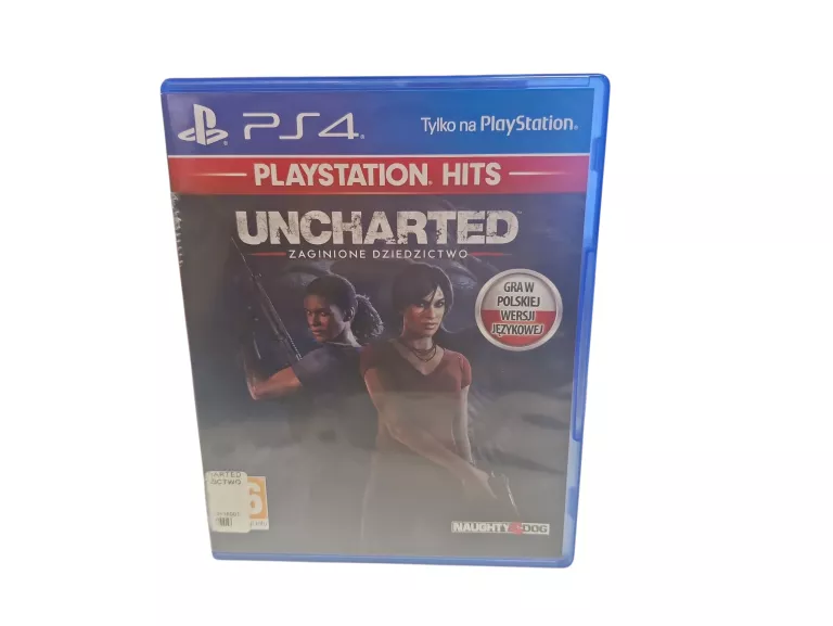 GRA UNCHARTED ZAGINIONE DZIEDZICTWO PS4