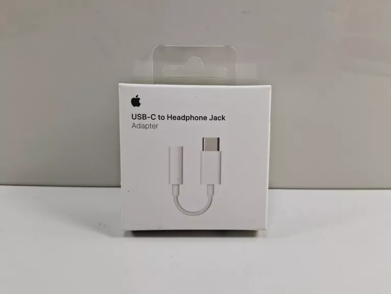 ORYGINALNY ADAPTER PRZEJŚCIÓWKA APPLE MMX62ZM/A LIGHTNING - JACK 3.5MM