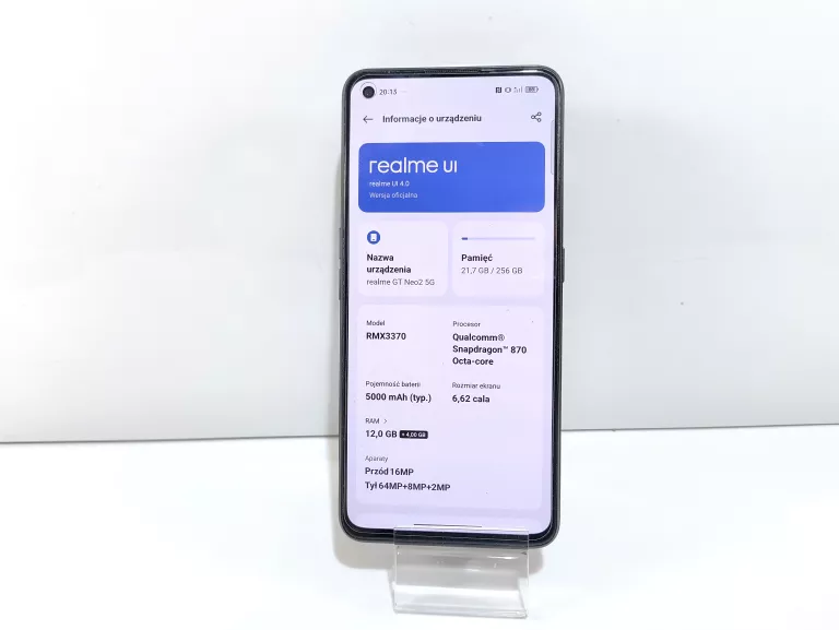 TELEFON REALME GT NEO 2 12GB/256GB
