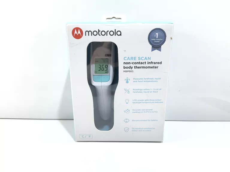 MOTOROLA | TERMOMETR BEZDOTYKOWY 3 W 1 , MBP66