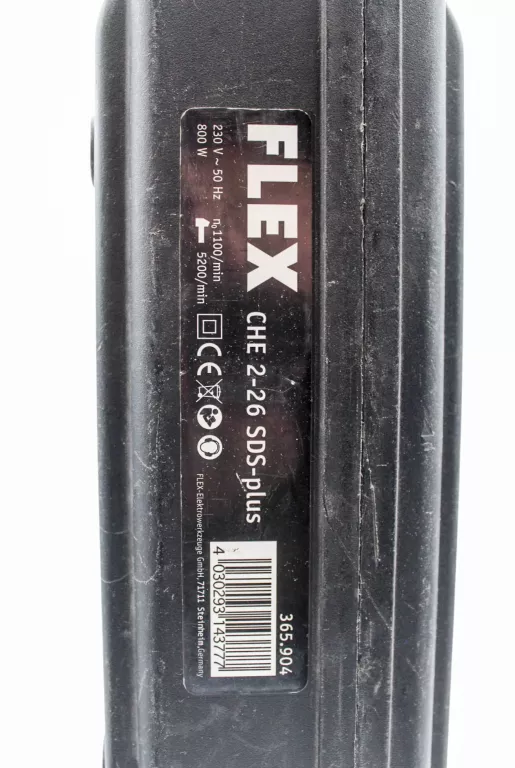 MŁOTOWIERTARKA FLEX CHE 2-26 SDS PLUS