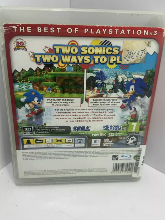 SONIC GRA NA PS3