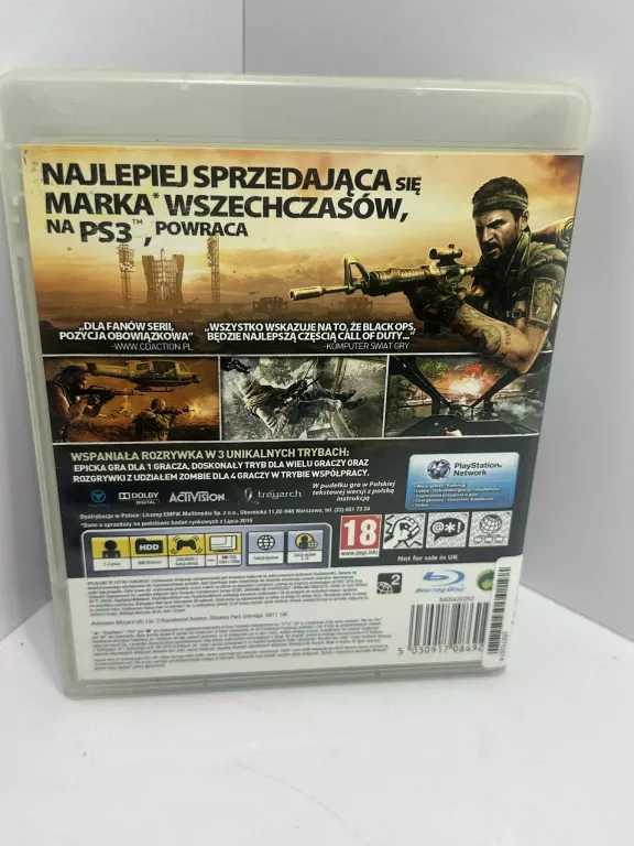 CALL OF DUTY BLACK OPS PS3