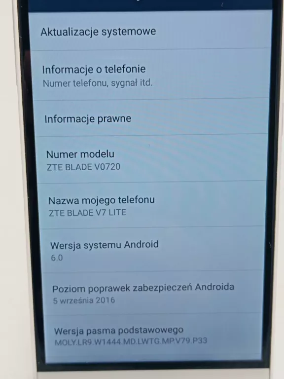 ZTE BLADE V7 8/1 GB ANDR. 6