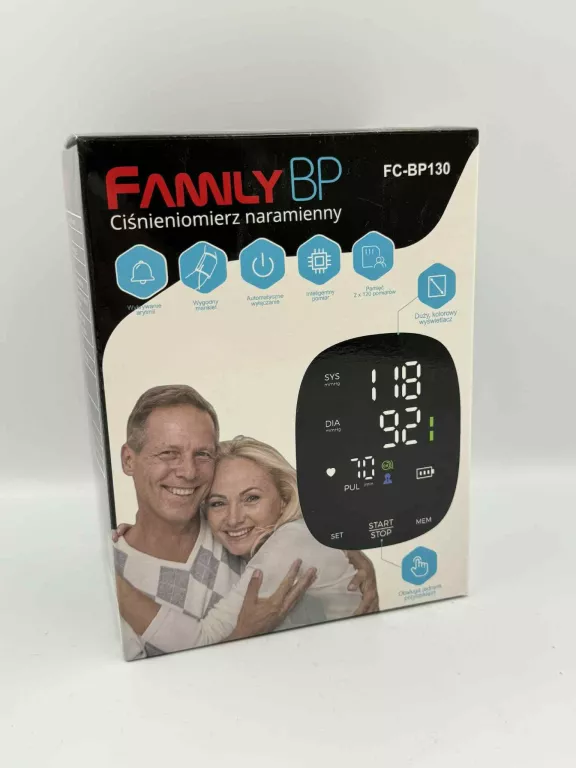 CIŚNIENIOMIERZ NARAMIENNY FAMILY BP MANKIET 22-42 FC-BP130 KOMPLET