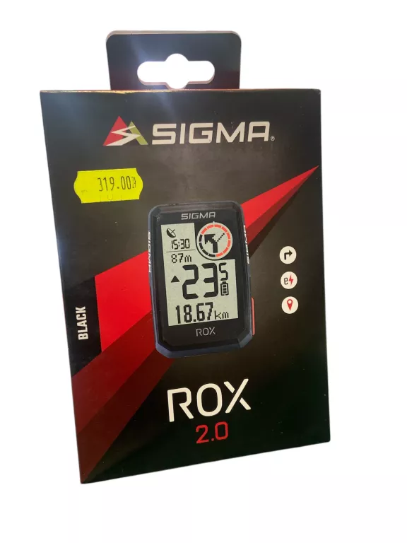LICZNIK ROWEROWY BEZPRZEWODOWY SIGMA SPORT ROX 2.0