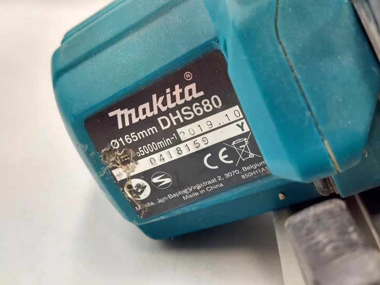 PILARKA TARCZOWA MAKITA DHS680 AKUMULATOROWA