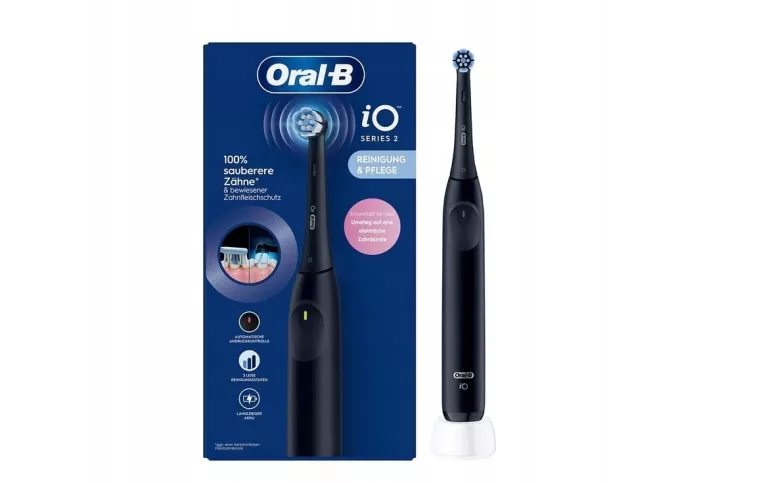 ORAL-B IO 2 CZARNA SZCZOTECZKA ELEKTRYCZNA
