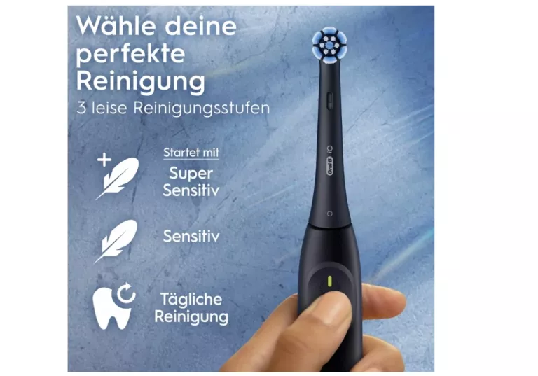 ORAL-B IO 2 CZARNA SZCZOTECZKA ELEKTRYCZNA