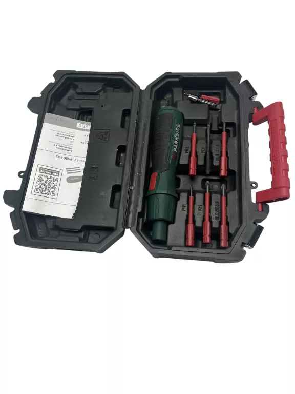 WKRĘTAK AKUMULATOROWY PARKISDE PASD 4 B2/WALIZKA