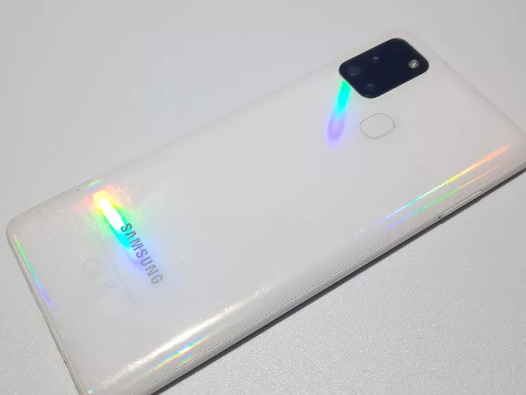 SMARTFON SAMSUNG GALAXY A21S 3 GB / 32 GB 4G (LTE) BIAŁY