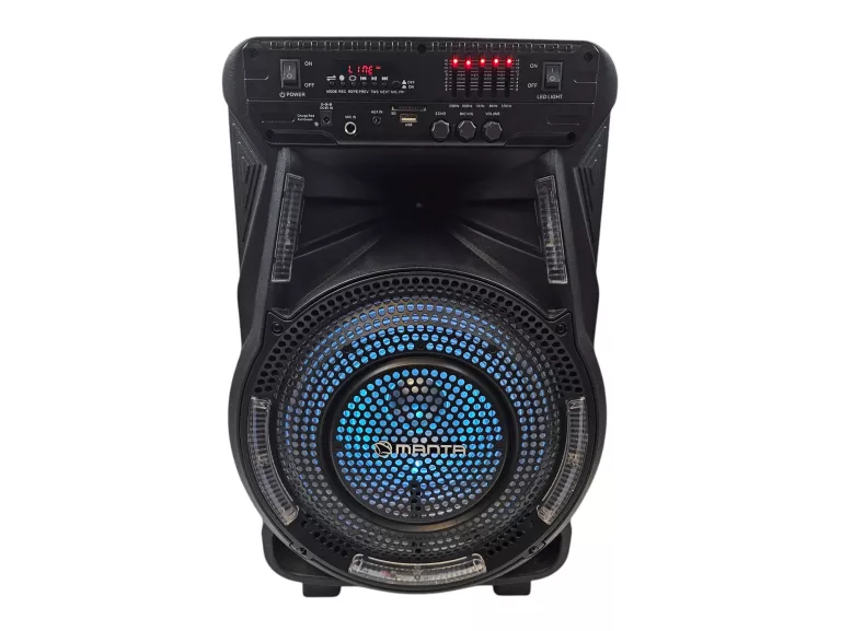 GŁOŚNIK KARAOKE POWER AUDIO MANTA SPK5033 Z MIKROFONEM 80W