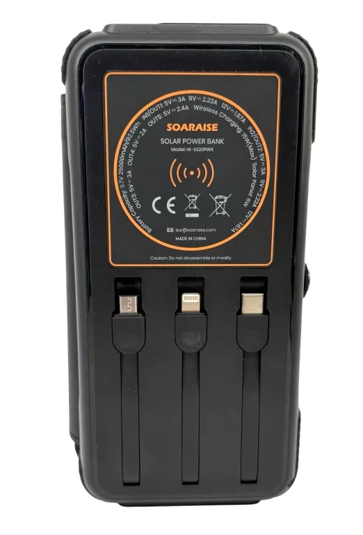 SOLAR POWER BANK HI-S 32 PEX 25 000MAH