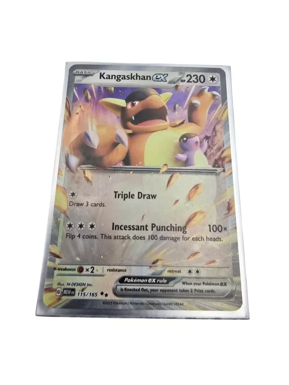 KARTA POKEMON TCG KANGASKHAN EX (115/165)
