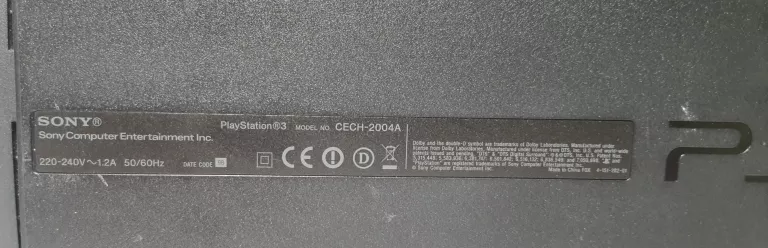 KONSOLA PS3 CECH-2004A DUŻO DODATKÓW