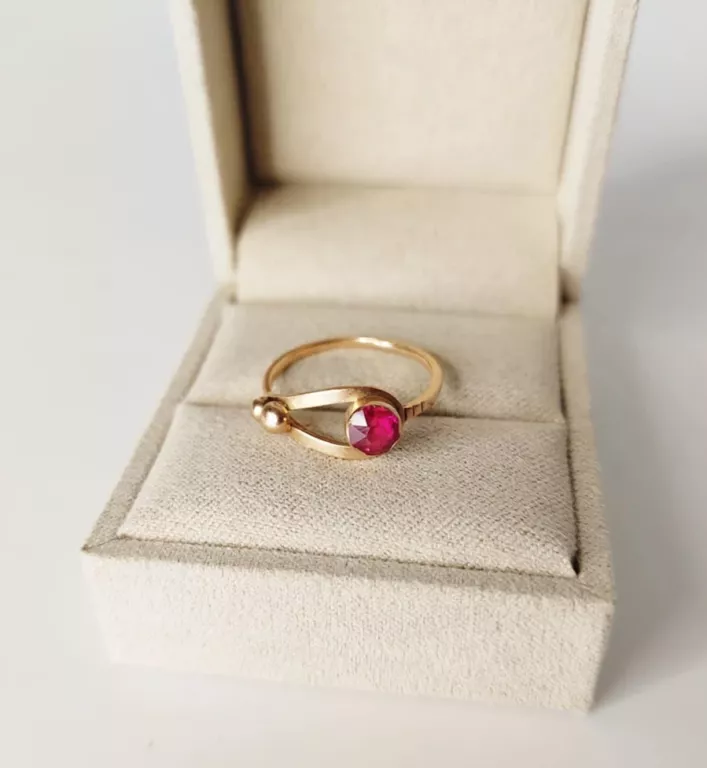 ZŁOTY PIERŚCIONEK 585 WAGA OK. 1,92G R13