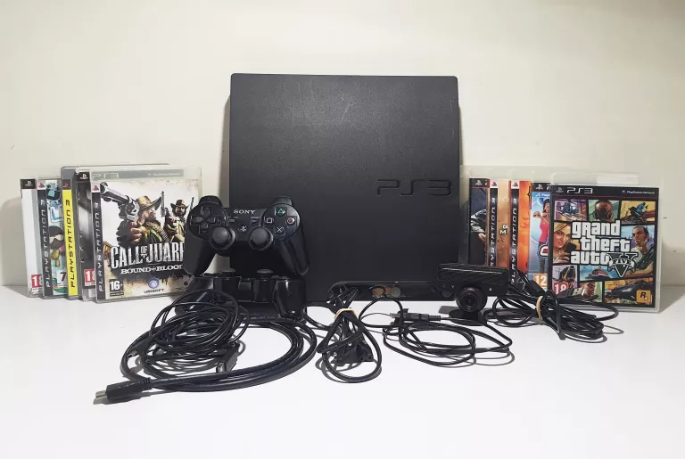 KONSOLA PS3 CECH-2004A DUŻO DODATKÓW