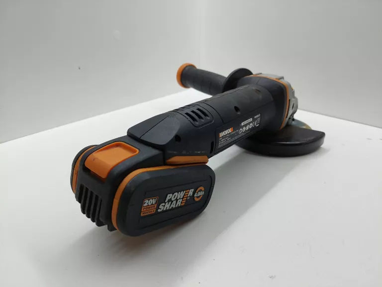 SZLIFIERKA KĄTOWA WORX WX803.9 + AKUMULATOR 4.0AH