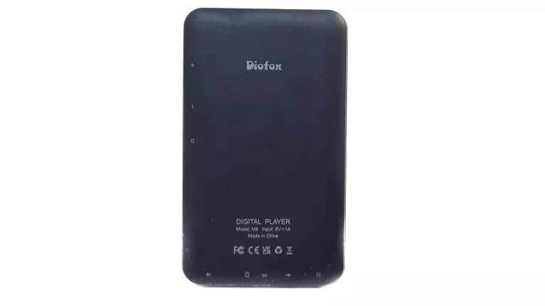 ODTWARZACZ MP4 MP3B HIFI SUPER JAKOŚĆ CZARNY DOTYKOWY EKRAN DIOFOX