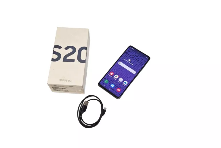 TELEFON SAMSUNG S20 FE 5G PĘKNIĘTY EKRAN GNIAZDO ŁADOWANIA WYROBIONE