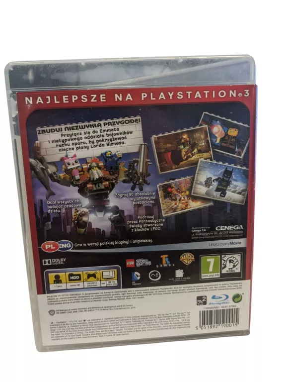 GRA NA PS3 LEGO PRZYGODA GRA WIDEO