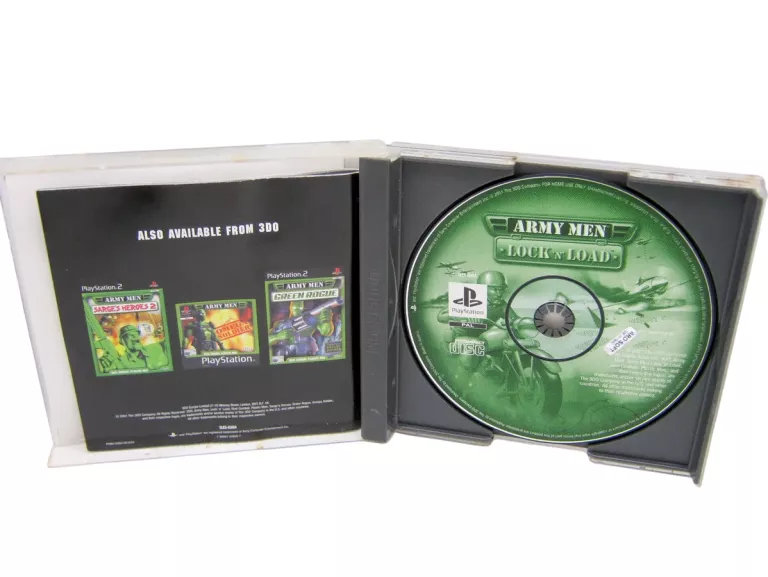 GRA PSX ARMY MEN LOCK'N'LOAD