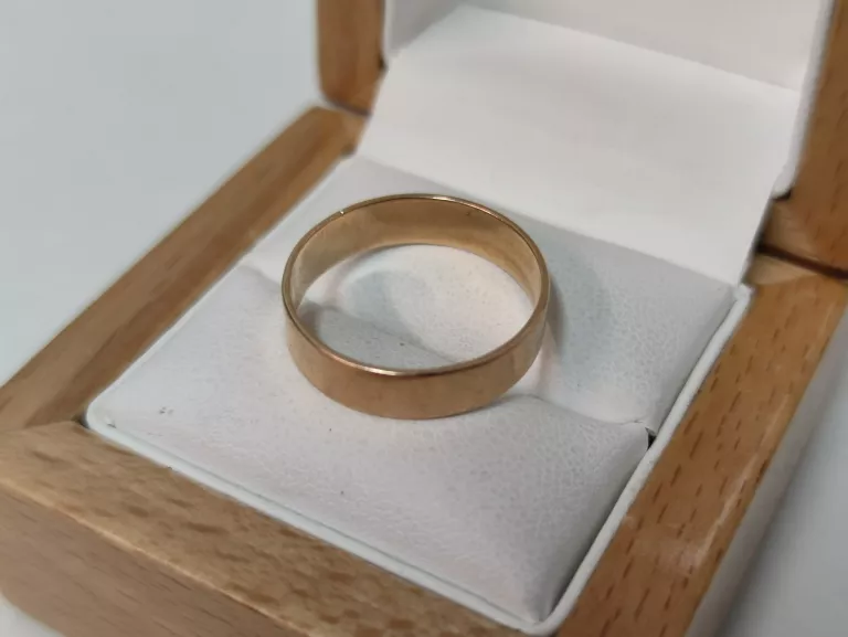 PIĘKNA ZŁOTA OBRĄCZKA PR 585 3,53 G ROZ 23