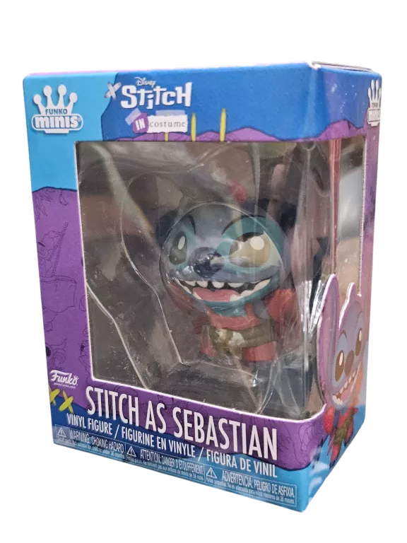 FUNKO MINIS / STITCH IN COSTUME AS SEBASTIAN