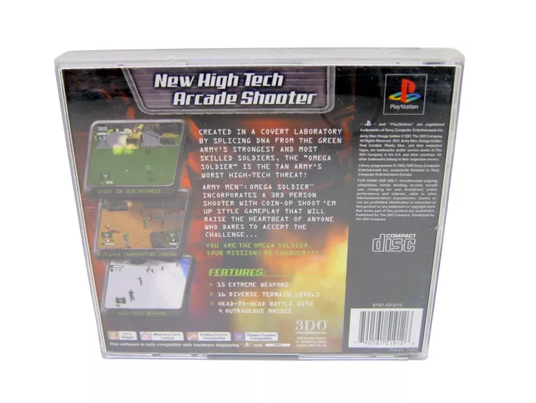 GRA PSX ARMY MEN OMEGA SOLDIER