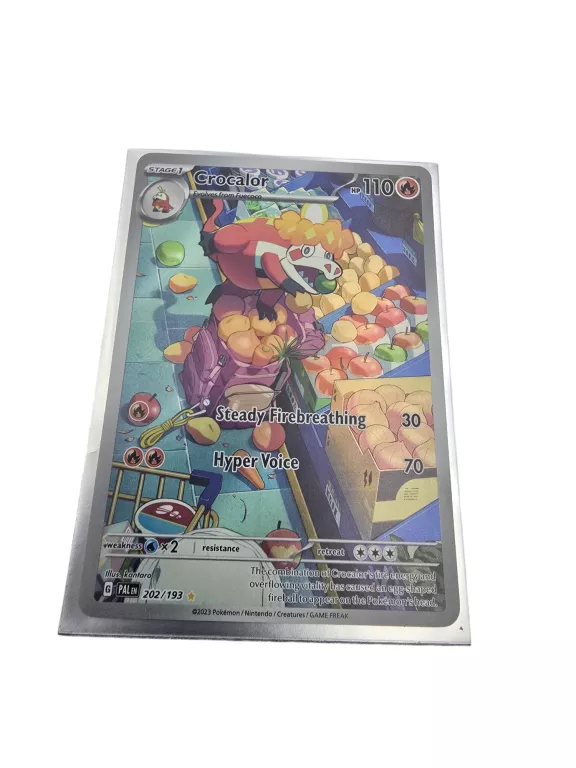 KARTA POKEMON: CROCALOR (PAL 202) / PALDEA EVOLVED)