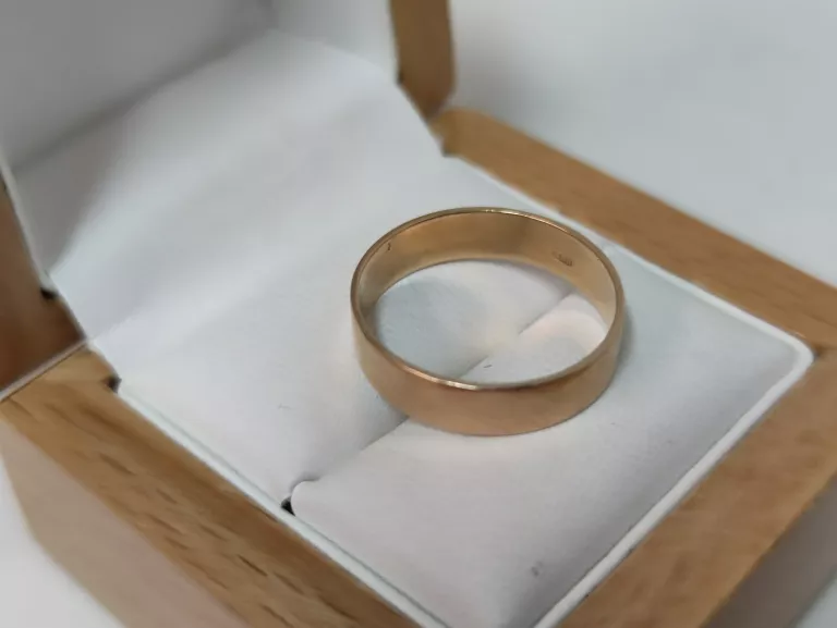 PIĘKNA ZŁOTA OBRĄCZKA PR 585 3,53 G ROZ 23
