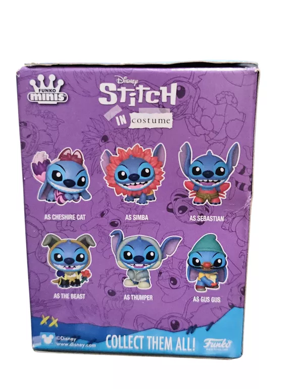 FUNKO MINIS / STITCH IN COSTUME AS SEBASTIAN