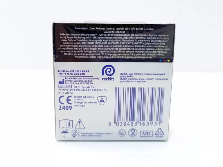 DUREX PERFORMA - OPÓŻNIAJĄCE WYTRYSK 3 SZT