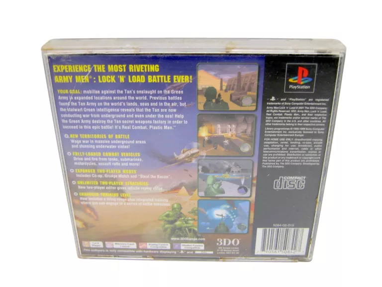 GRA PSX ARMY MEN LOCK'N'LOAD