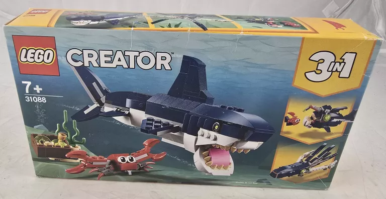 LEGO CREATOR 3 W 1 31088 MORSKIE STWORZENIA