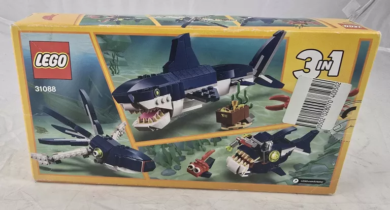 LEGO CREATOR 3 W 1 31088 MORSKIE STWORZENIA