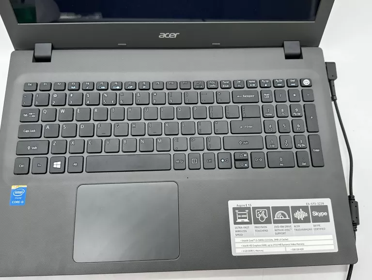 LAPTOP ACER ASPIRE N15Q1 I3 5005U 4GB 500GB HDD