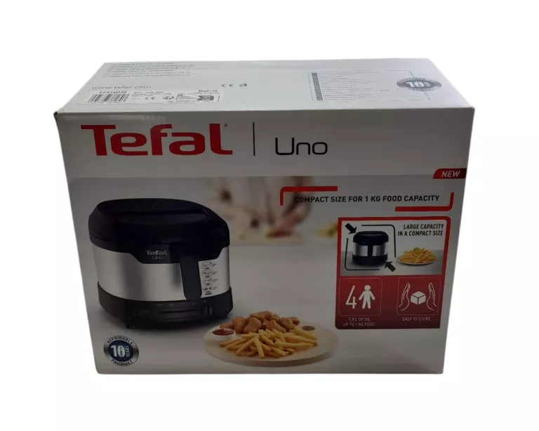 FRYTKOWNICA TEFAL UNO FF215D30 JAK NOWA KOMPLET