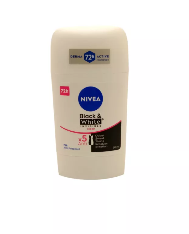 NIVEA ANTYPERSPIRANT BLACK&WHITE CLEAR SZTYFT