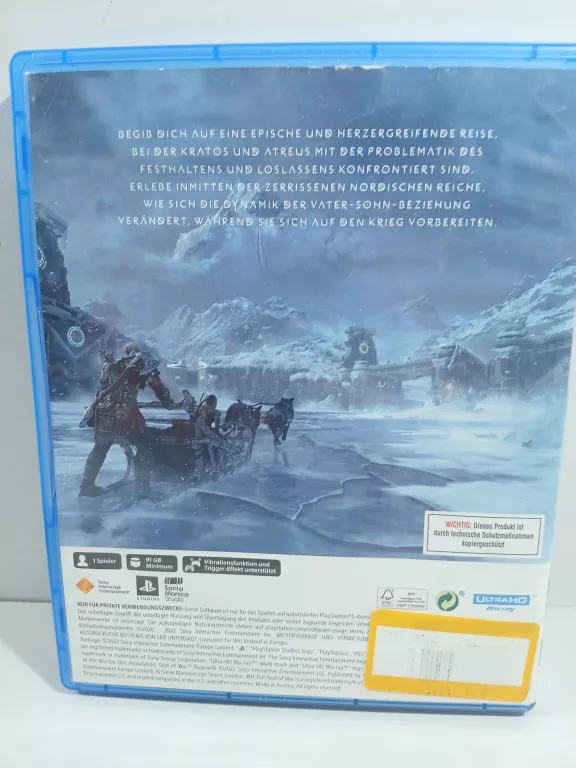 GOD OF WAR RAGNAROK (PS5) PS5