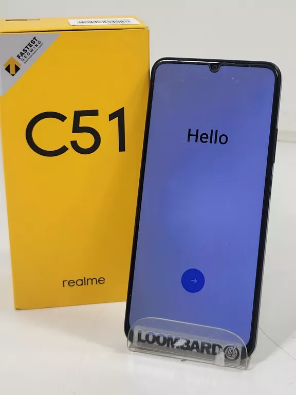 TELEFON REALME C51 + PUD / BEZ ŁAD/