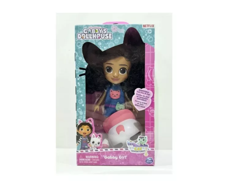 GABBY'S DOLLHOUSE KOCI DOMEK GABI LALKA W PODRÓŻY