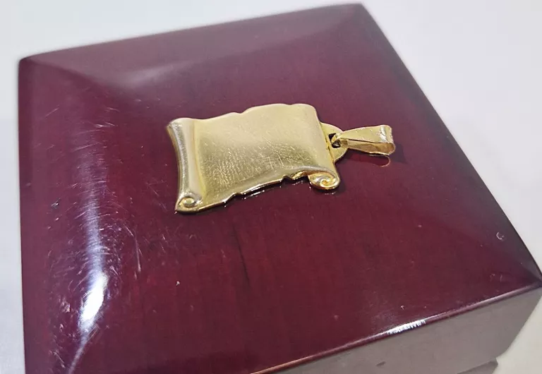 FAJNA ZŁOTA ZAWIESZKA 2,36 G14 K