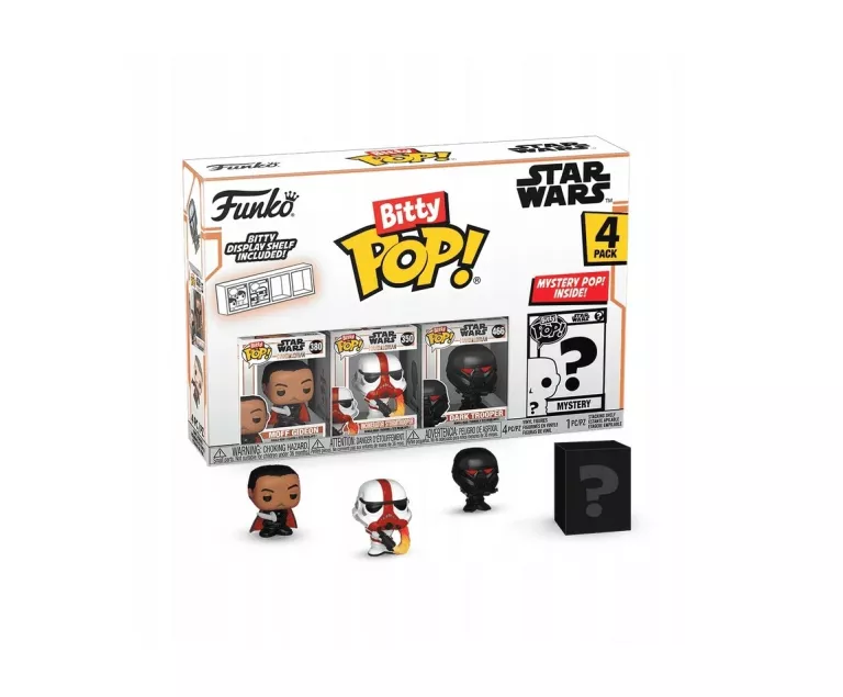 STAR WARS: MANDALORIAN FUNKO BITTY POP! VINYL FIGURE 4-PACK MANDALORIAN 2,