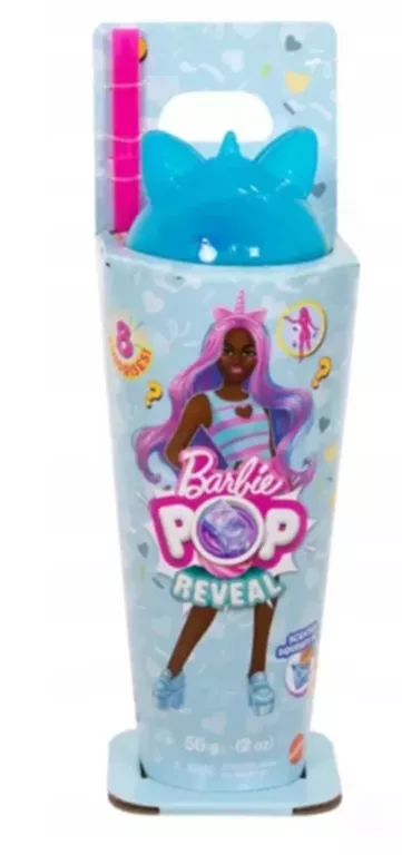 LALKA BARBIE POP REVEAL SHAKE ZWIERZACZKOWA IMPREZA JEDNOROŻEC