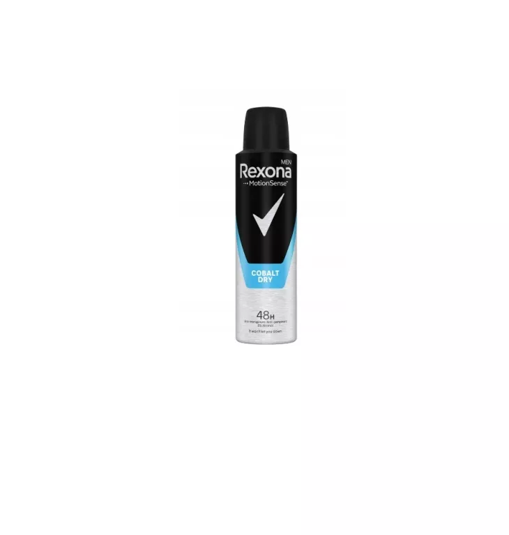 REXONA MEN COBALT DRY 0% ALKOHOL 48H ANTYPERSPIRANT SPRAY - 150ML
