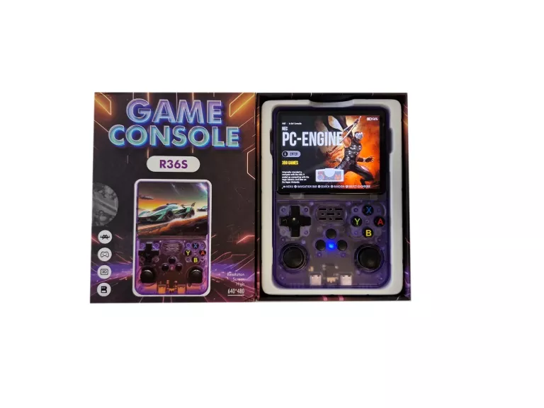 PRZENOŚNA KONSOLA R36S DO GIER RETRO GAMEBOY