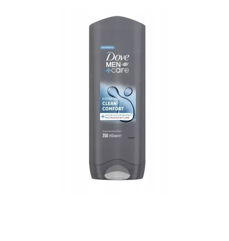 ŻEL POD PRYSZNIC MEN 250ML HYDRATING CLEAN COMFORT DOVE MEN