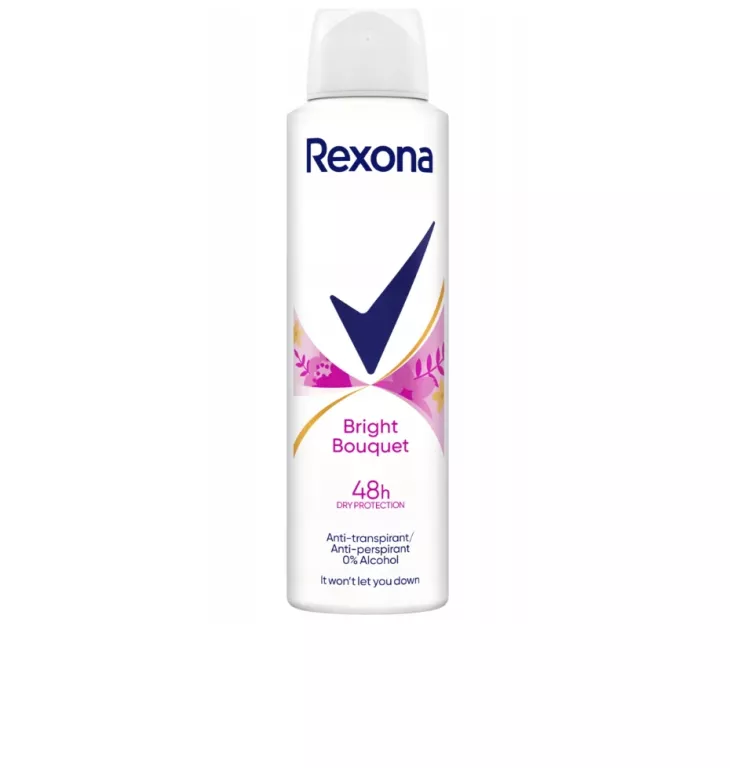 REXONA BRIGHT BOUQUET ANTI-PERSPIRANT ANTYPERSPIRANT SPRAY DLA KOBIET 150M